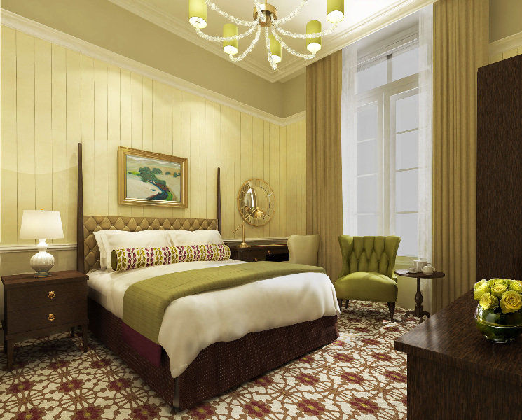 The Tokyo Station Hotel Tóquio Exterior foto A bedroom at the hotel